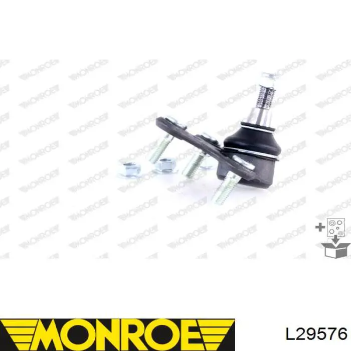L29576 Monroe Кульова опора, нижня, ліва