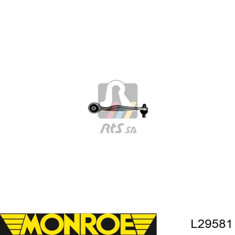 Важіль передньої підвіски верхній, правий L29581 Monroe