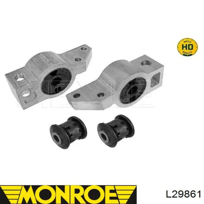 Сайлентблок нижнього важеля передньої підвіски Monroe L29861 ціна, від 18.85 USD