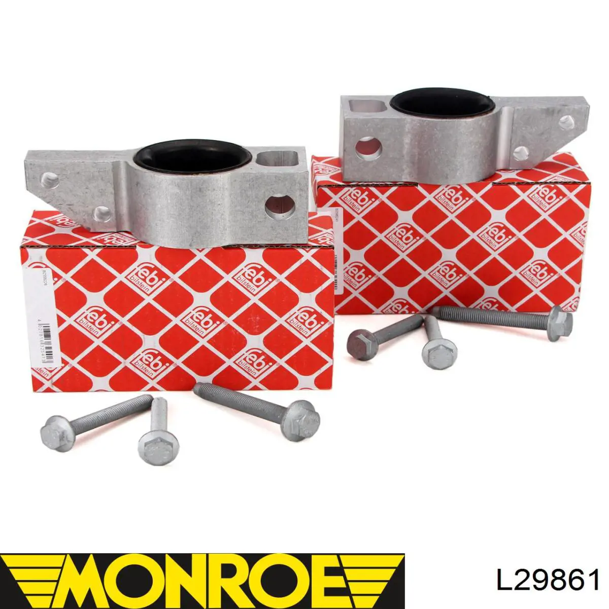 Сайлентблок переднього важеля L29861 Monroe