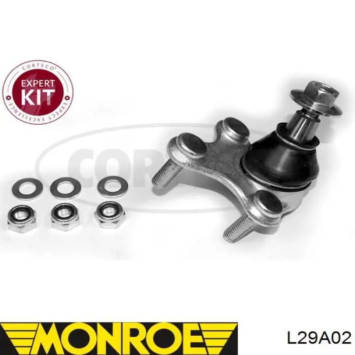 L29A02 Monroe Кульова опора, нижня, ліва