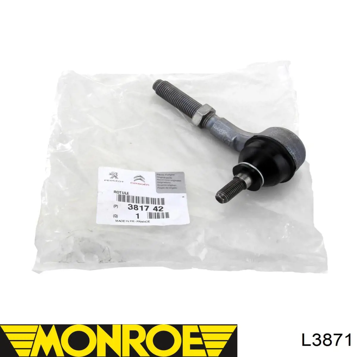 L3871 Monroe Зовнішній наконечник рульової тяги