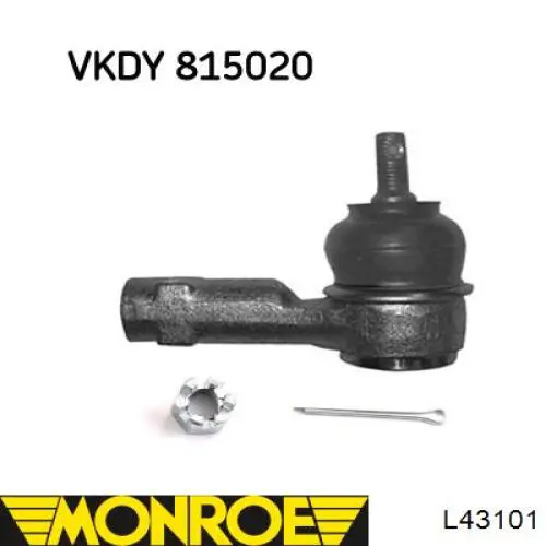 L43101 Monroe Зовнішній наконечник рульової тяги