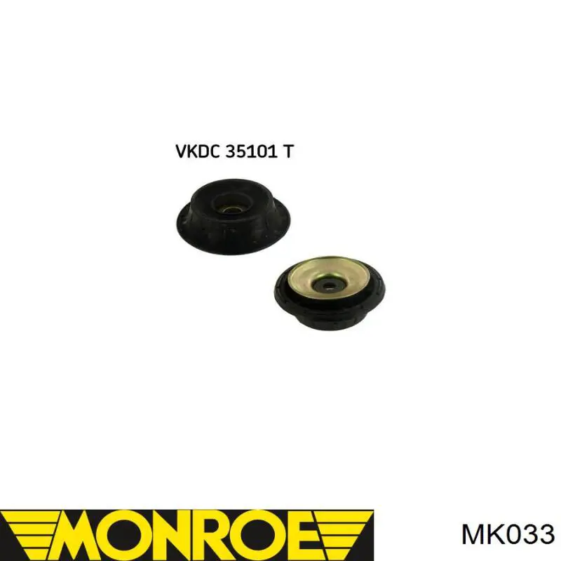 Опора стійки амортизатора переднього Monroe MK033 ціна, від 10.84 USD