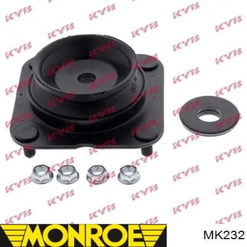 Опора стійки амортизатора переднього Monroe MK232 ціна, від 41.21 USD