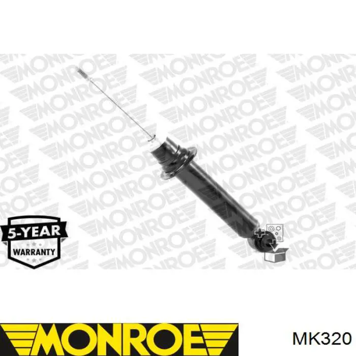 Опора стійки амортизатора переднього Monroe MK320 ціна, від 30.04 USD