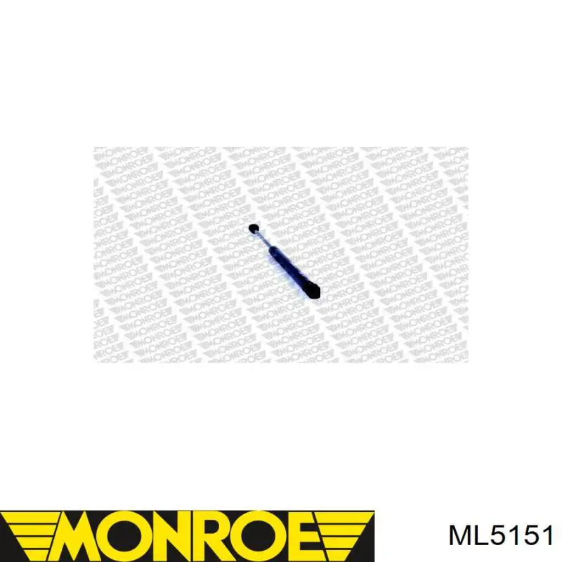 ML5151 Monroe амортизатор кришки багажника/ двері 3/5-ї задньої