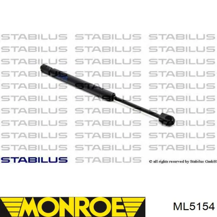 Амортизатор двері задньої Magneti Marelli GS0153 ціна, від 8.14 USD