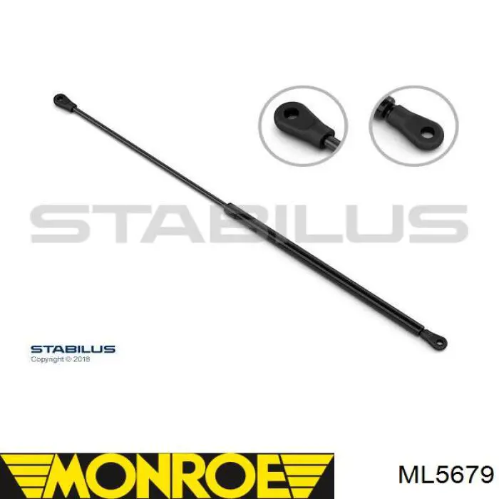 Купити ST60104 Sato Tech Амортизатор під капот