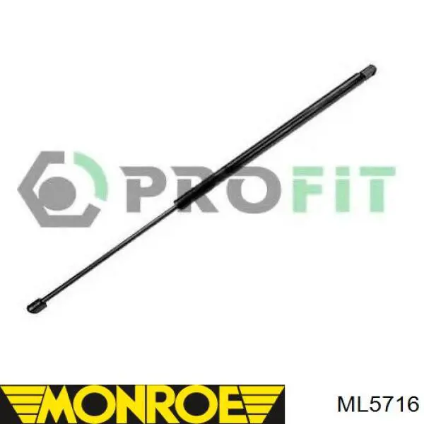 Амортизатор двері задньої Mercedes A639980016428 ціна, від 11.34 USD