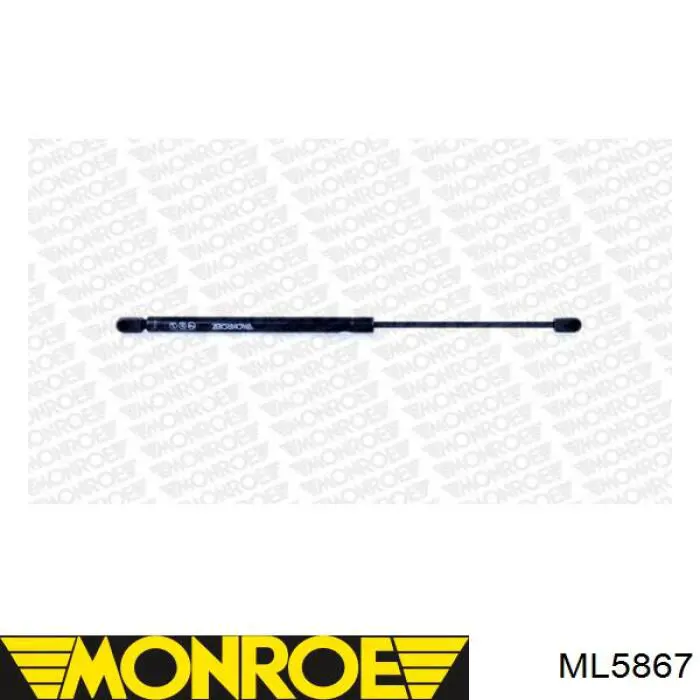 ML5867 Monroe амортизатор кришки багажника/ двері 3/5-ї задньої