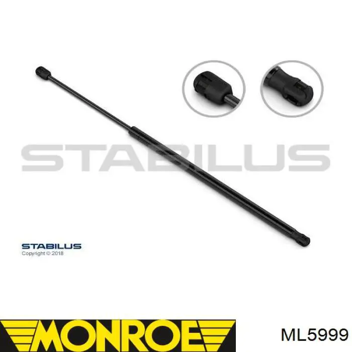 Амортизатор капота газовий Japan Parts ZS90033 ціна, від 10.04 USD
