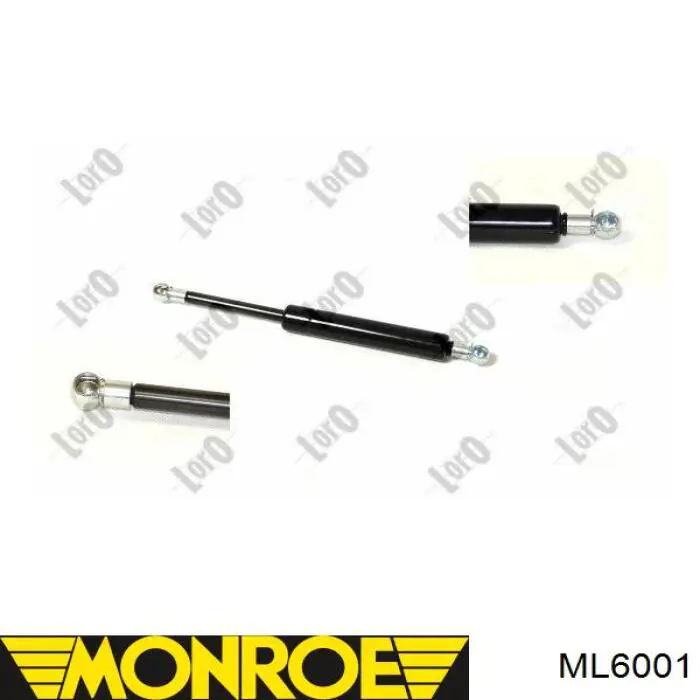 Купити ML6001 Monroe Амортизатор двері багажника