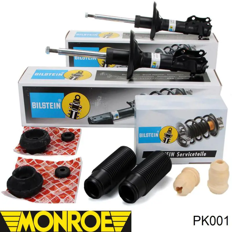 Купити PK001 Monroe Буфер-відбійник амортизатора переднього + пильовик