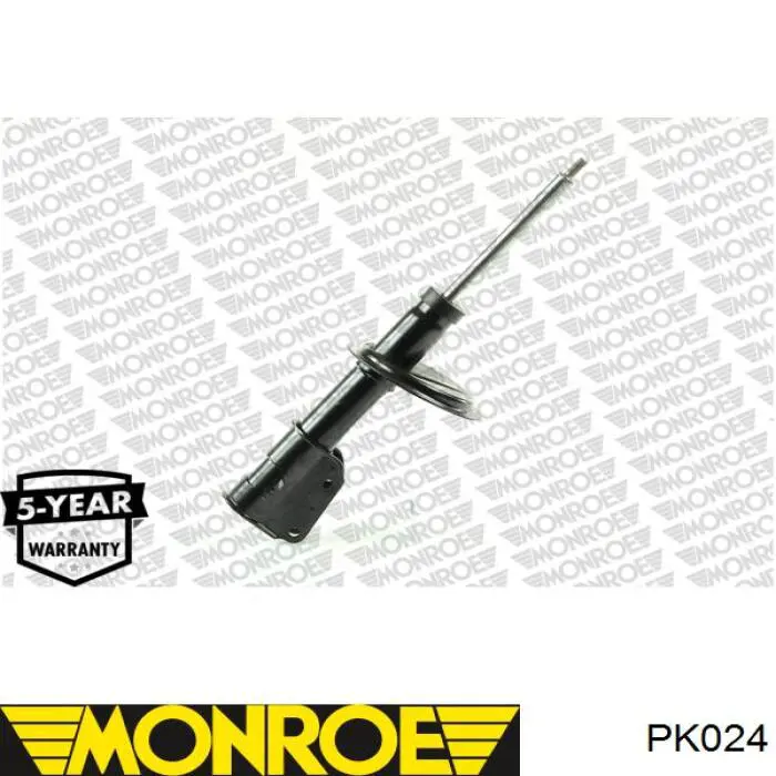 Буфер-відбійник амортизатора переднього + пильовик PK024 Monroe