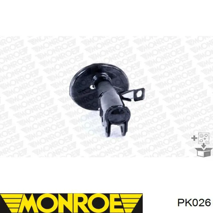 Буфер-відбійник амортизатора переднього + пильовик PK026 Monroe