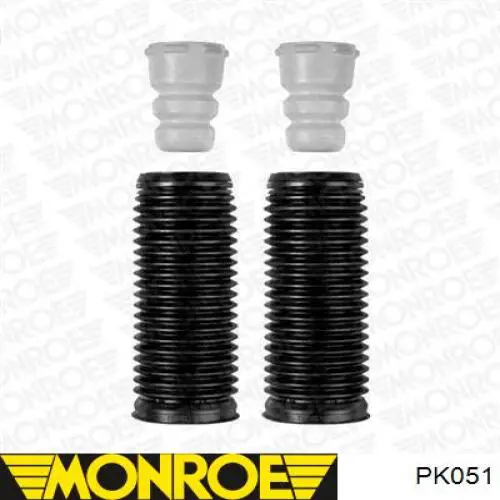 Буфер-відбійник амортизатора переднього + пильовик PK051 Monroe