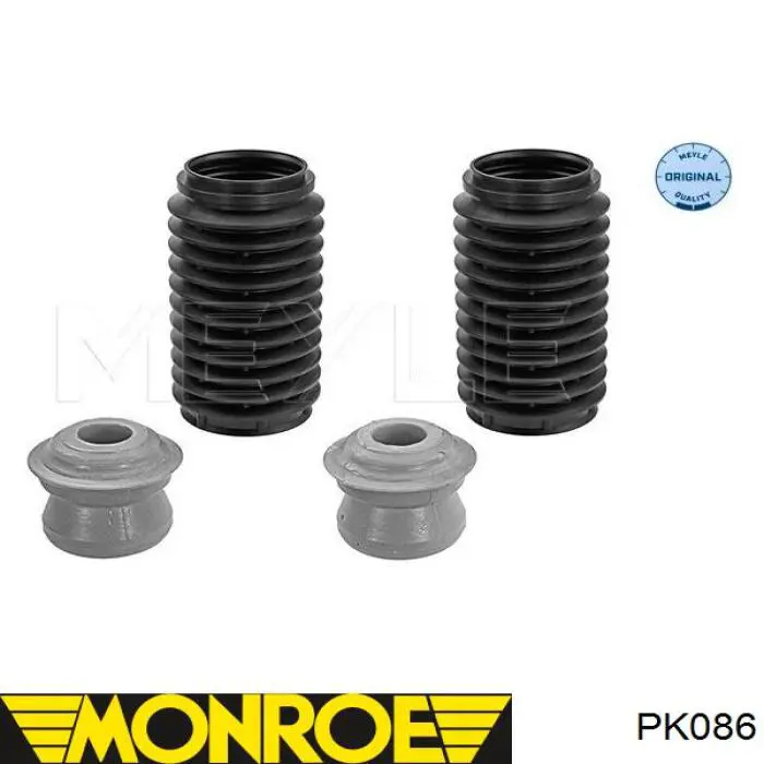 Буфер-відбійник амортизатора переднього + пильовик Monroe PK086
