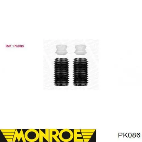 PK086 Monroe буфер-відбійник амортизатора переднього + пильовик