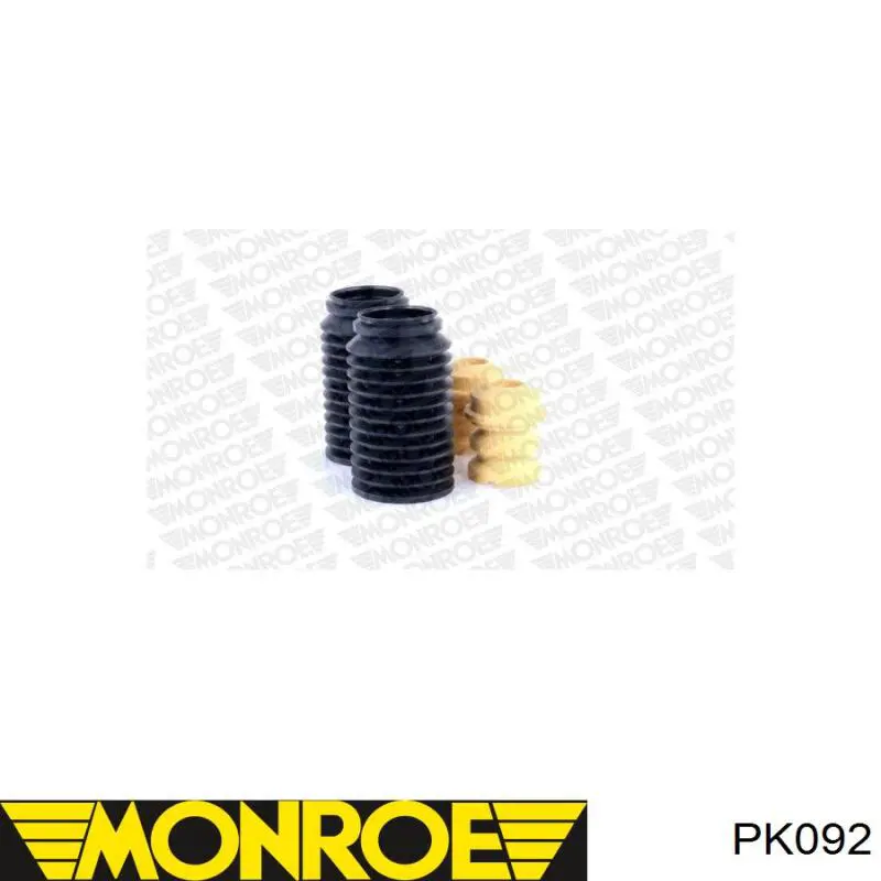 Буфер-відбійник амортизатора переднього + пильовик Monroe PK092 ціна, від 10.22 USD