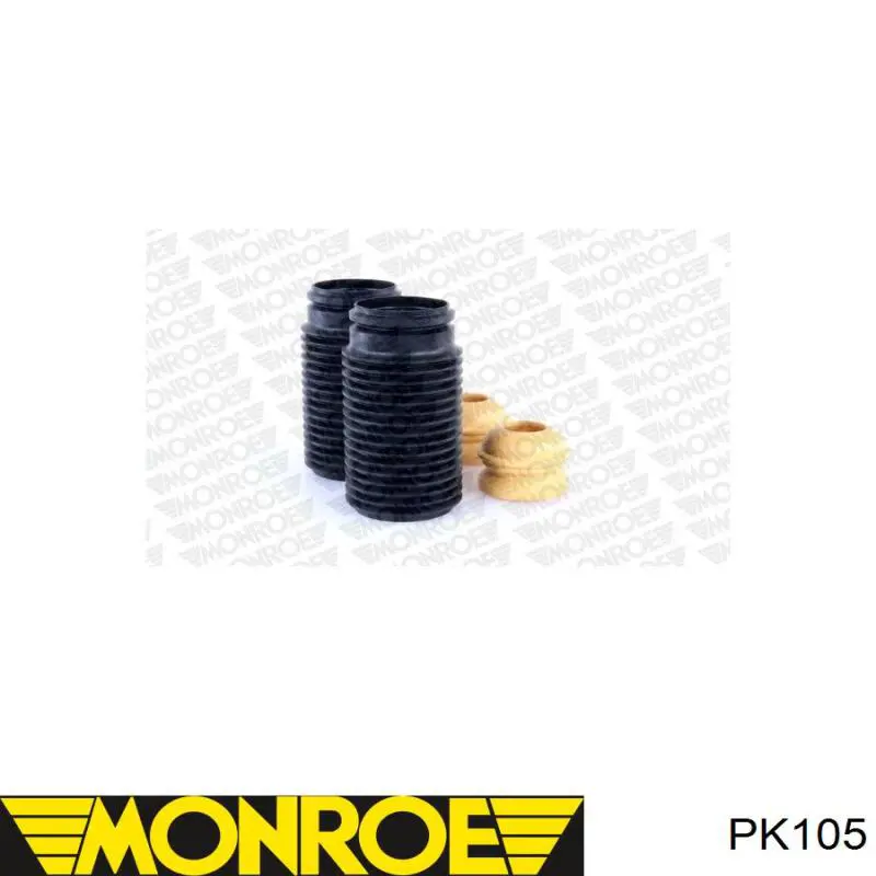 Буфер-відбійник амортизатора переднього + пильовик Monroe PK105