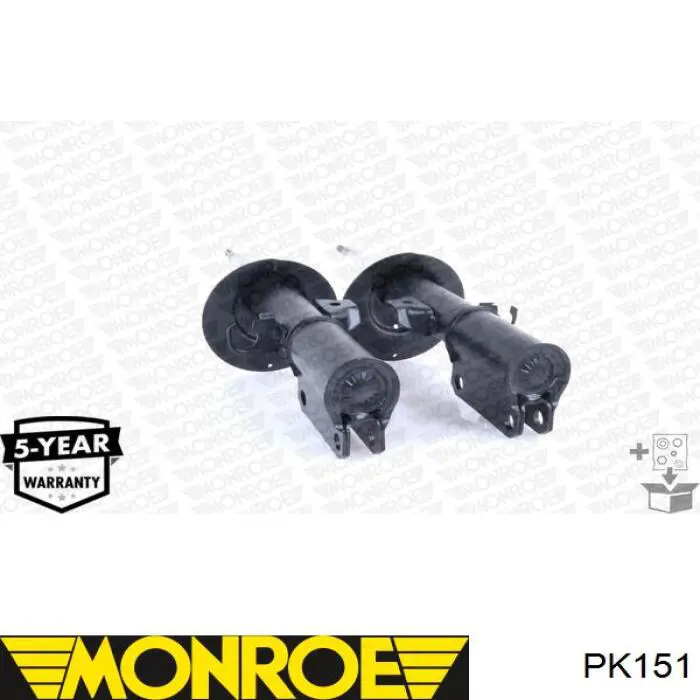 PK151 Monroe буфер-відбійник амортизатора переднього + пильовик