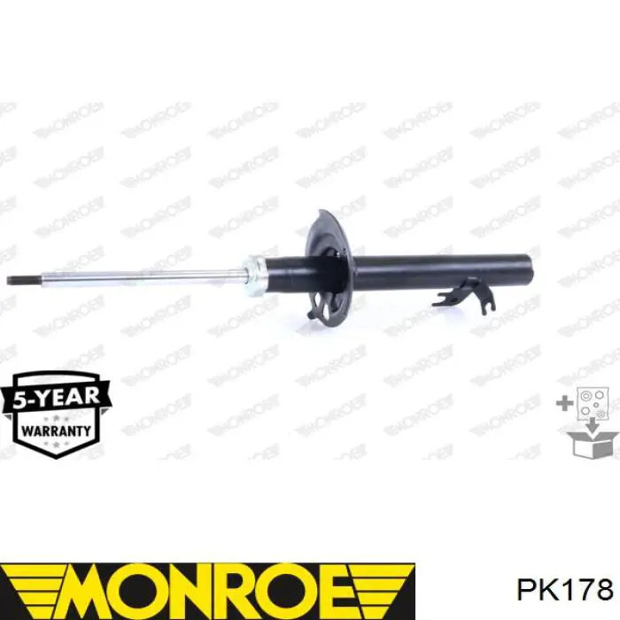 Буфер-відбійник амортизатора переднього + пильовик Monroe PK178 ціна, від 18.17 USD