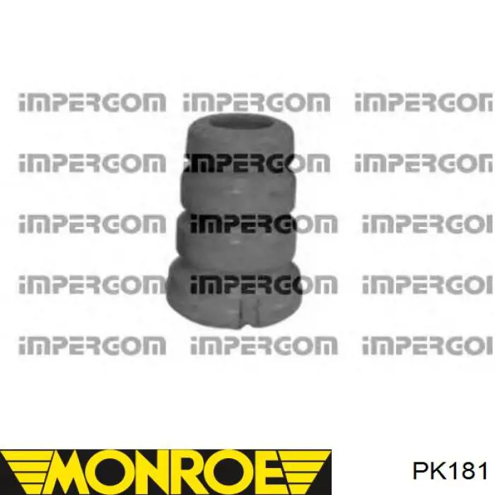 Пильник амортизатора переднього PK181 Monroe