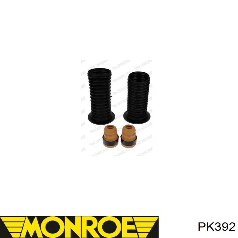 Буфер-відбійник амортизатора переднього + пильовик Monroe PK392