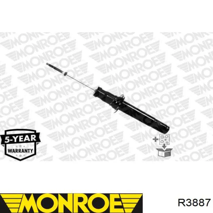Стойка амортизатора передняя Monroe 376142SP ціна, від 55.80 USD