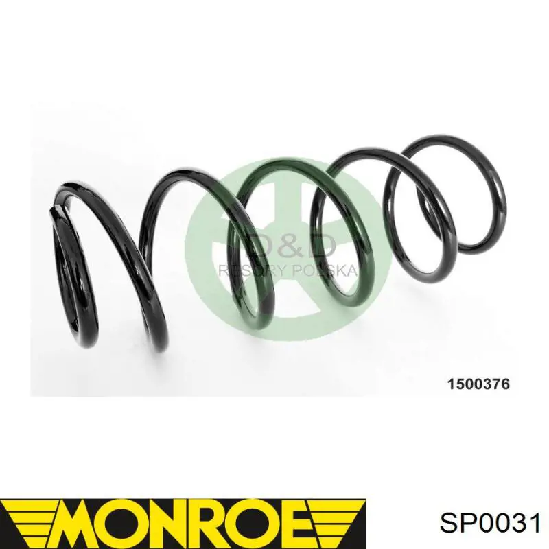 Пружина передня SP0031 Monroe