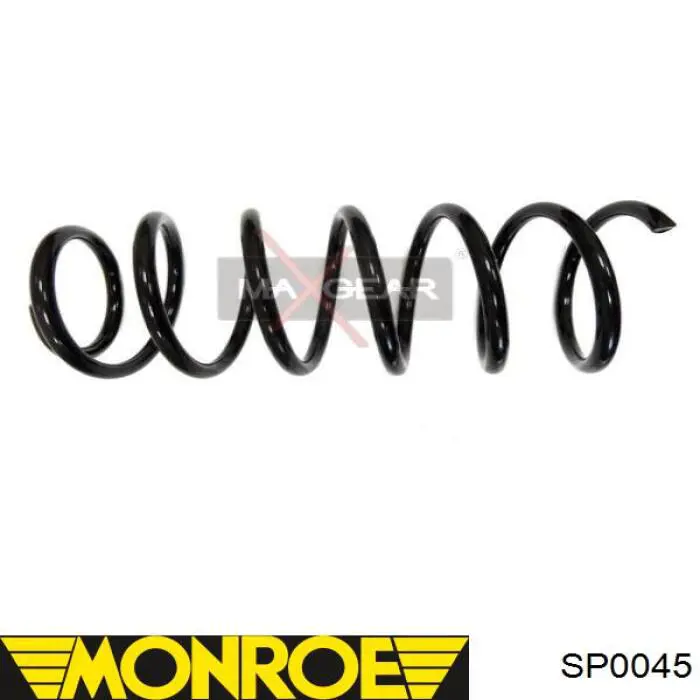 SP0045 Monroe Пружина амортизатора передняя