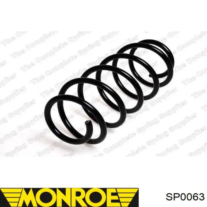 SP0063 Monroe Пружина амортизатора передняя