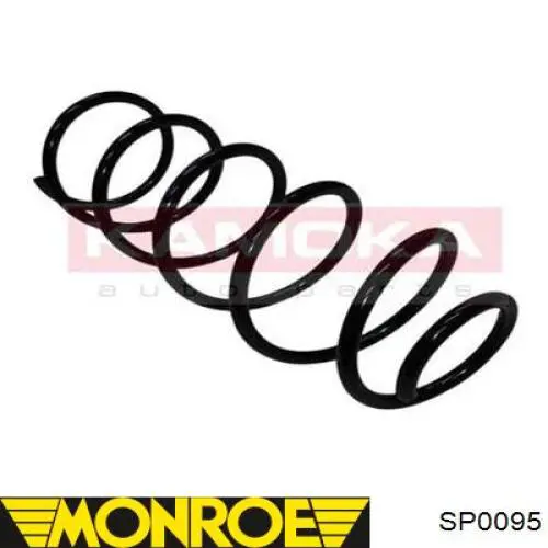 SP0095 Monroe Пружина амортизатора передняя