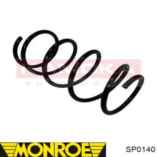 SP0140 Monroe Пружина амортизатора передняя