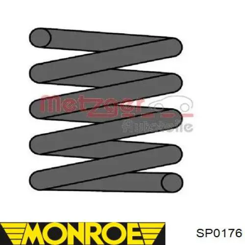 Купити SP0176 Monroe Гвинтова пружина підвіска