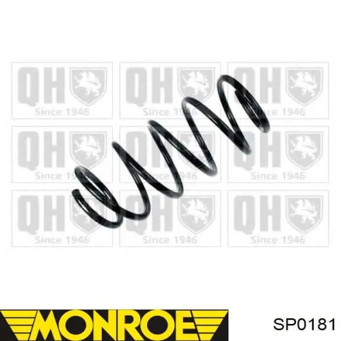 Monroe vw пружина подвески передн.audi 100,a6 2.6/2.8 90- на Audi 100 4A, C4