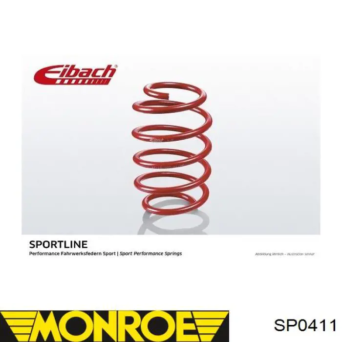 Пружина задня Monroe SP0411 ціна, від 30.99 USD
