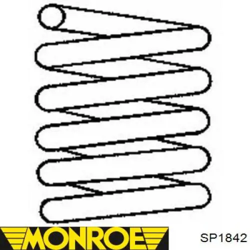 SP1842 Monroe пружина передня