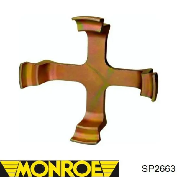 SP2663 Monroe Пружина підвіски задня