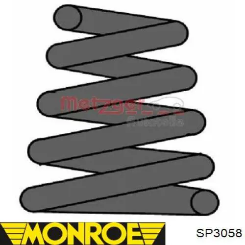 SP3058 Monroe пружина передня, ліва