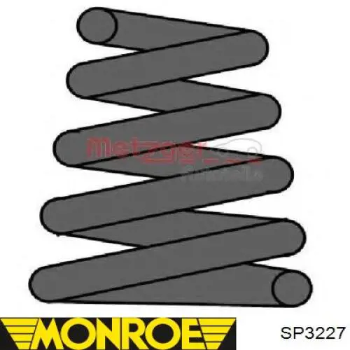 Пружина задня Monroe SP3227 ціна, від 11.58 USD