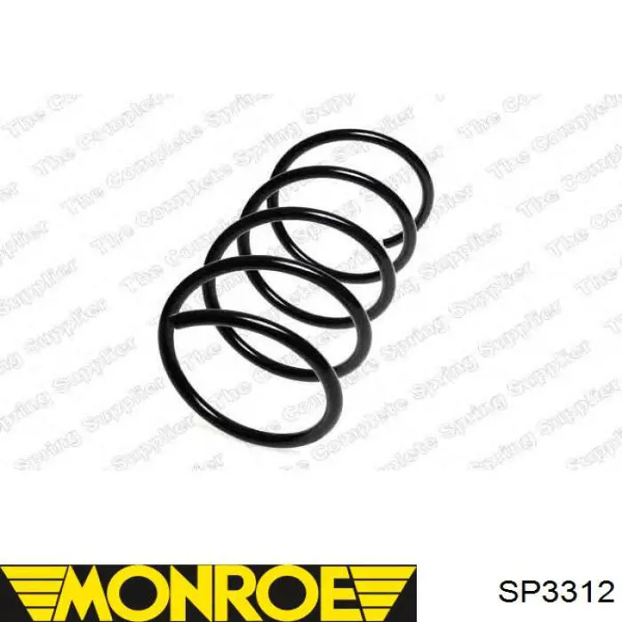 SP3312 Monroe Пружина амортизатора передняя