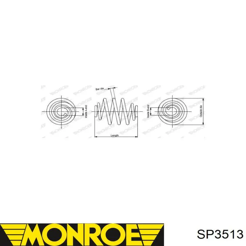 Пружина задня General Motors 93170489 ціна, від 36.00 USD