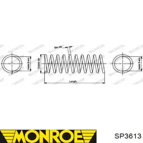 Купити ZC6066H Japan Parts Задні пружини