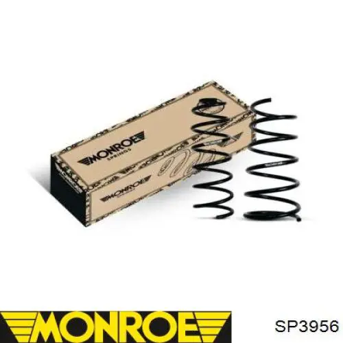 SP3956 Monroe пружина передня