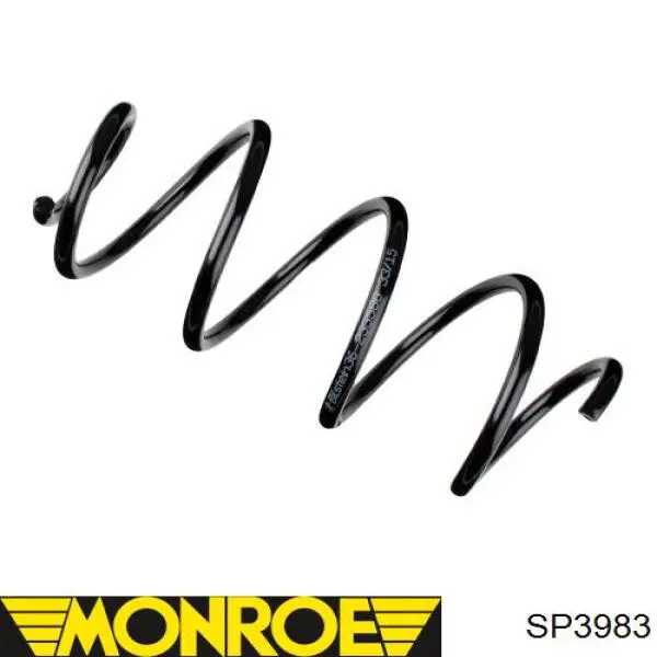 SP3983 Monroe пружина передня