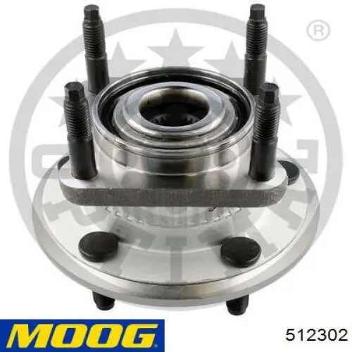 Маточини задніх коліс Moog 512302 ціна, від 73.20 USD