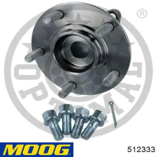 Маточини задніх коліс Moog 512333 ціна, від 72.50 USD