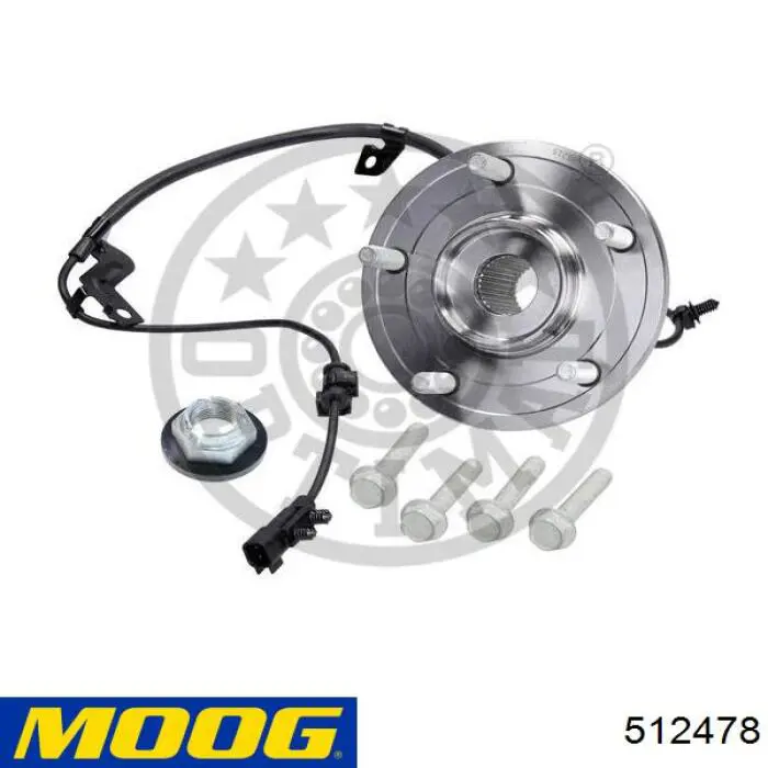 512478 Moog Маточина задня ліва